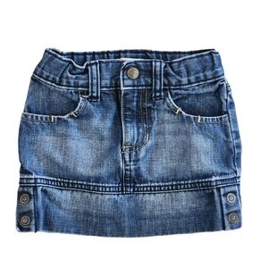 Girls Old Navy Denim Skirt Size 2T